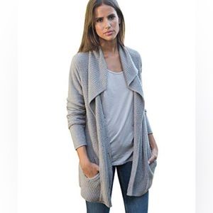 Barefoot Dreams ribbed cardigan